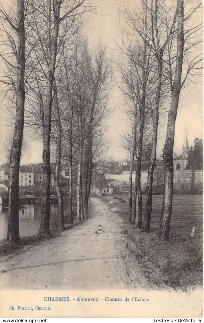 FRANCE - 88 - Charmes - Abreuvoir - Chemin De L'Ecluse - Carte Postale Ancienne - Charmes