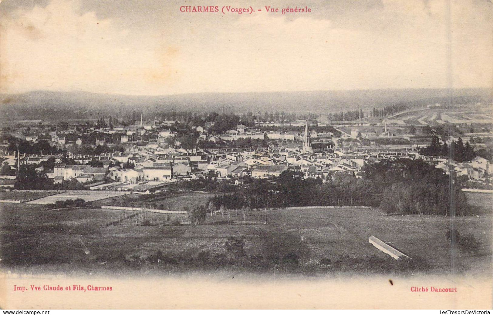 FRANCE - 88 - Charmes - Vue Générale - Carte Postale Ancienne - Charmes