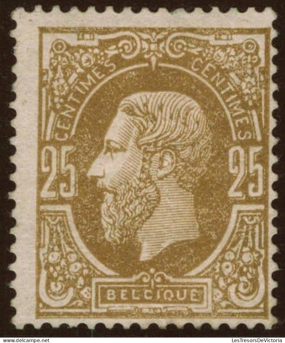 TIMBRE Belgique - COB 32 * - 25c - 1869 / 78 - Cote 230 - 1869-1883 Léopold II