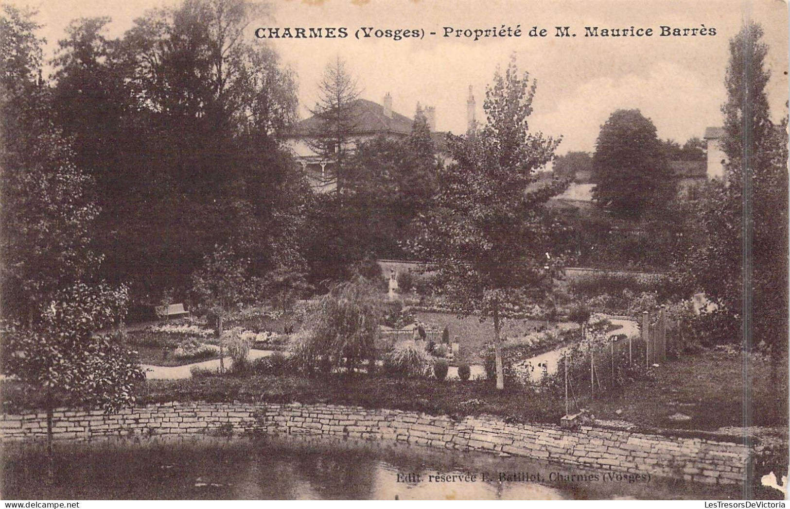 FRANCE - 88 - Charmes - Propriété De M. Maurice Barrès - Carte Postale Ancienne - Charmes