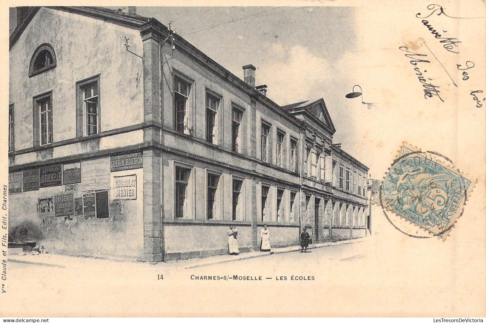 FRANCE - 88 - Charmes-sur-Moselle - Les Ecoles - Carte Postale Ancienne - Charmes