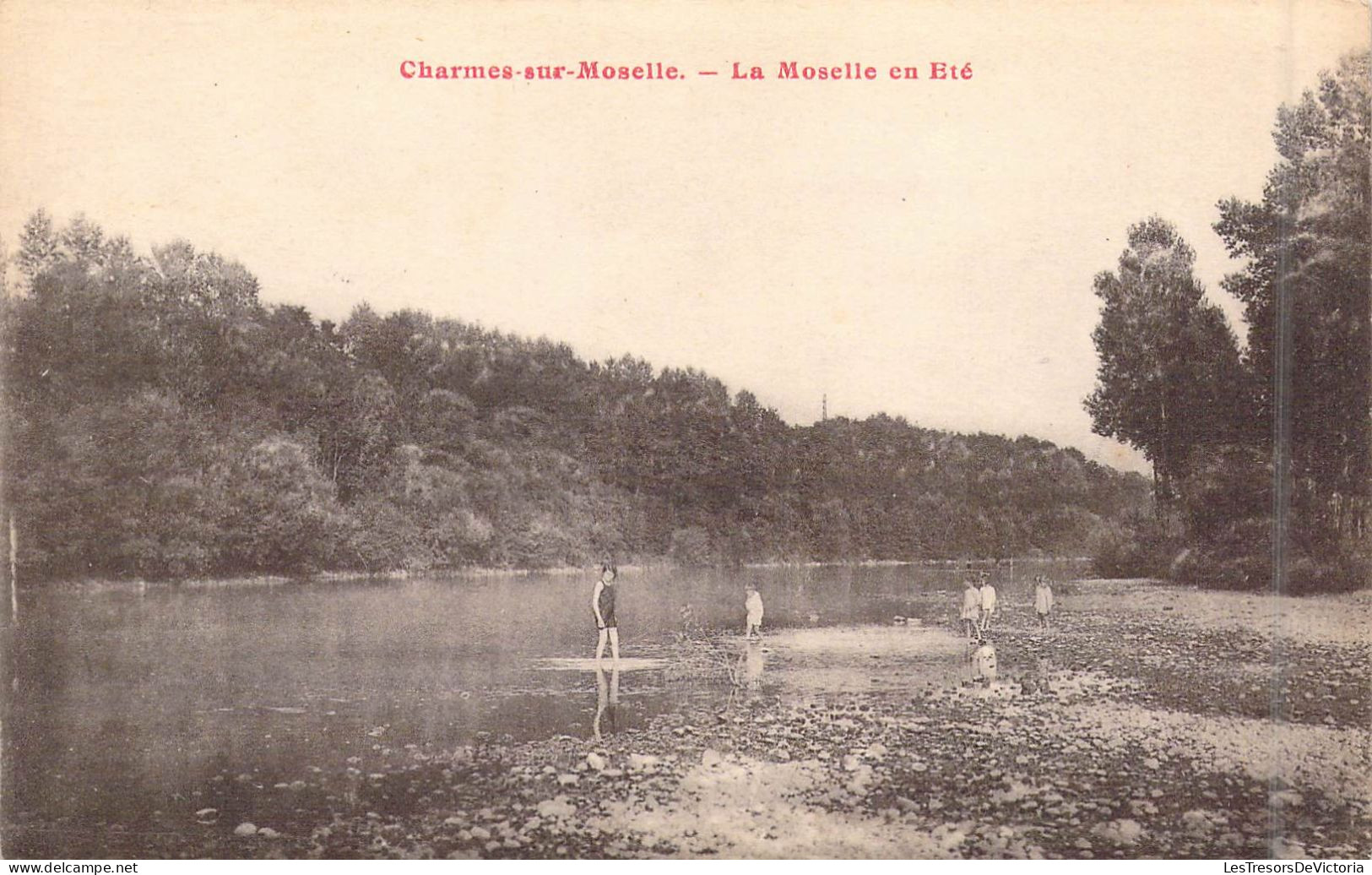 FRANCE - 88 - Charmes-sur-Moselle - La Moselle En Eté - Carte Postale Ancienne - Charmes
