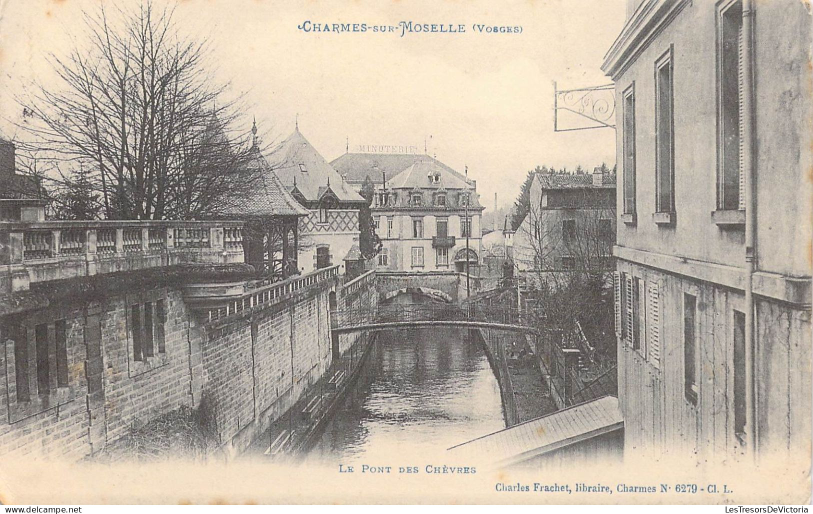 FRANCE - 88 - Charmes-sur-Moselle - Le Pont Des Chèvres - Carte Postale Ancienne - Charmes