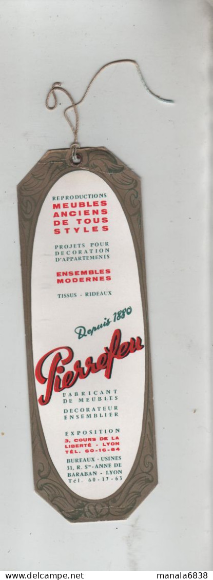 Pierrefeu Fabricant De Meubles Lyon  1964 - Bookmarks