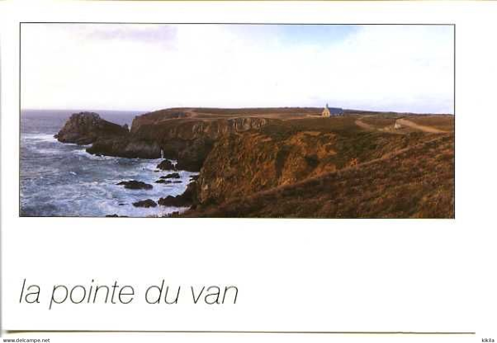 CPSM 10.5 X 15  Finistère  CLEDEN  CAP-SIZUN   La Pointe Du Van  La Pointe Et La Chapelle Saint They - Cléden-Cap-Sizun