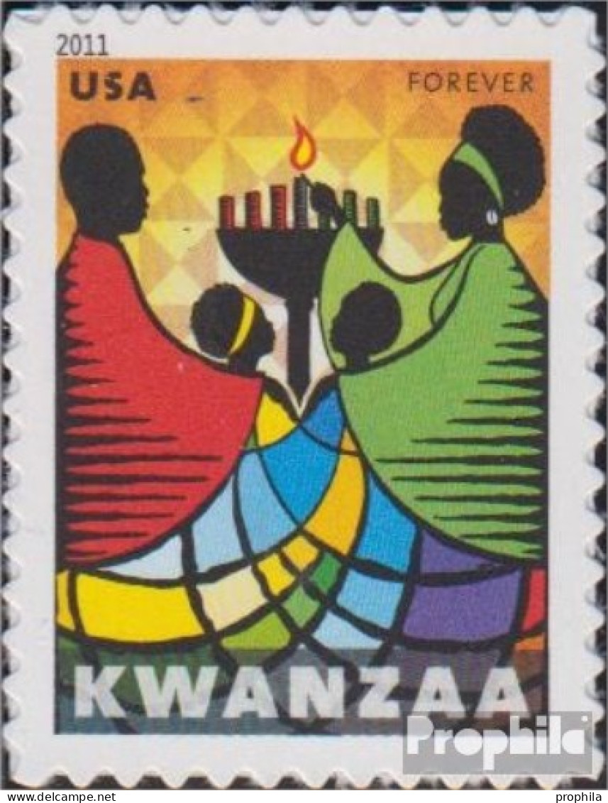 USA 4770 (kompl.Ausg.) Postfrisch 2011 Kwanzaa - Nuovi