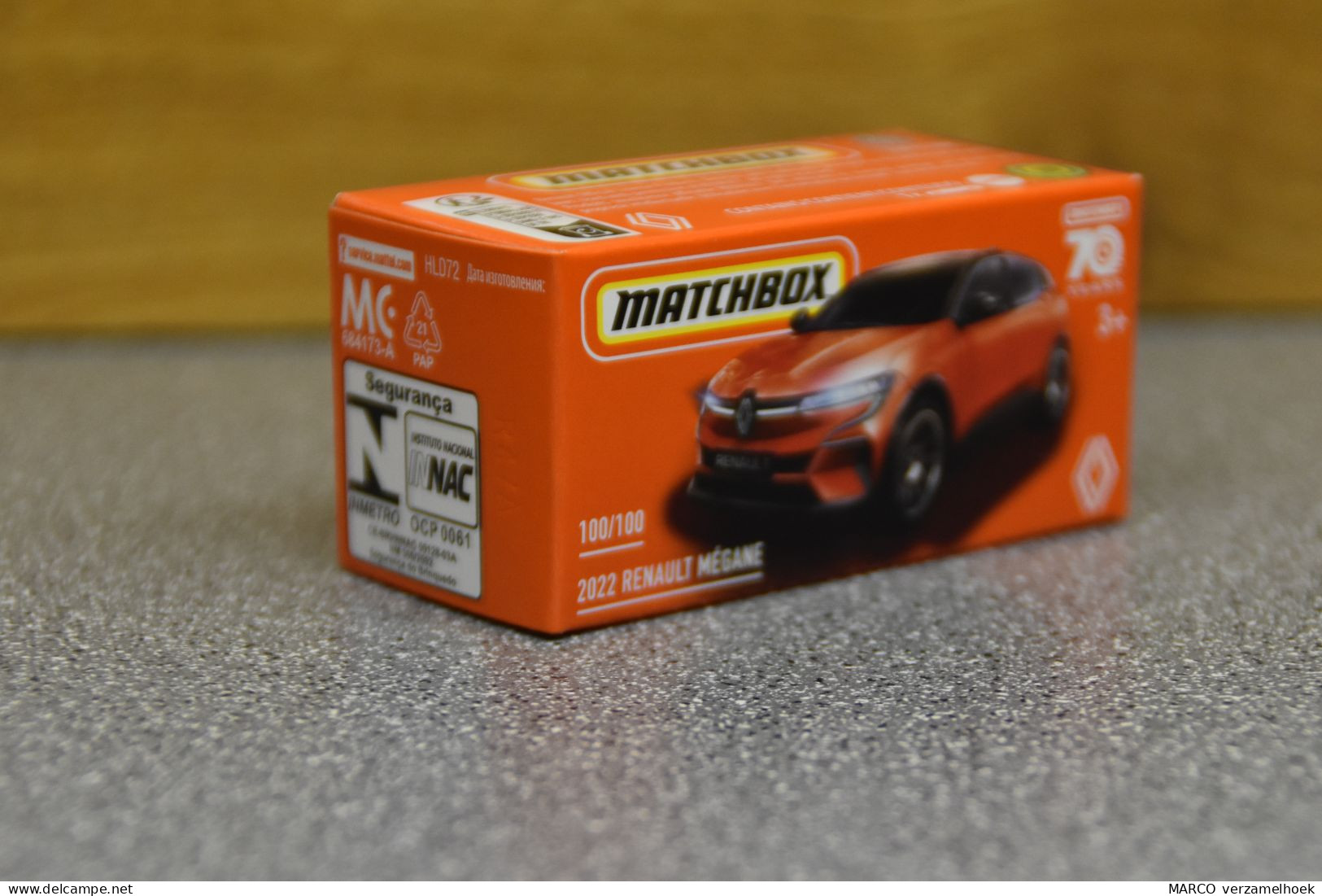 Mattel - Matchbox 70 Years 100/100 2022 Renault Mégane - Matchbox (Mattel)