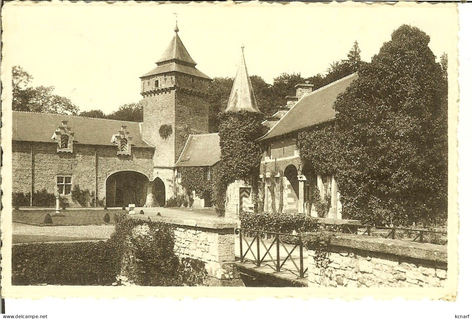 CP De ARQUENNES " Donjon Du Château De La Rocq " - Seneffe