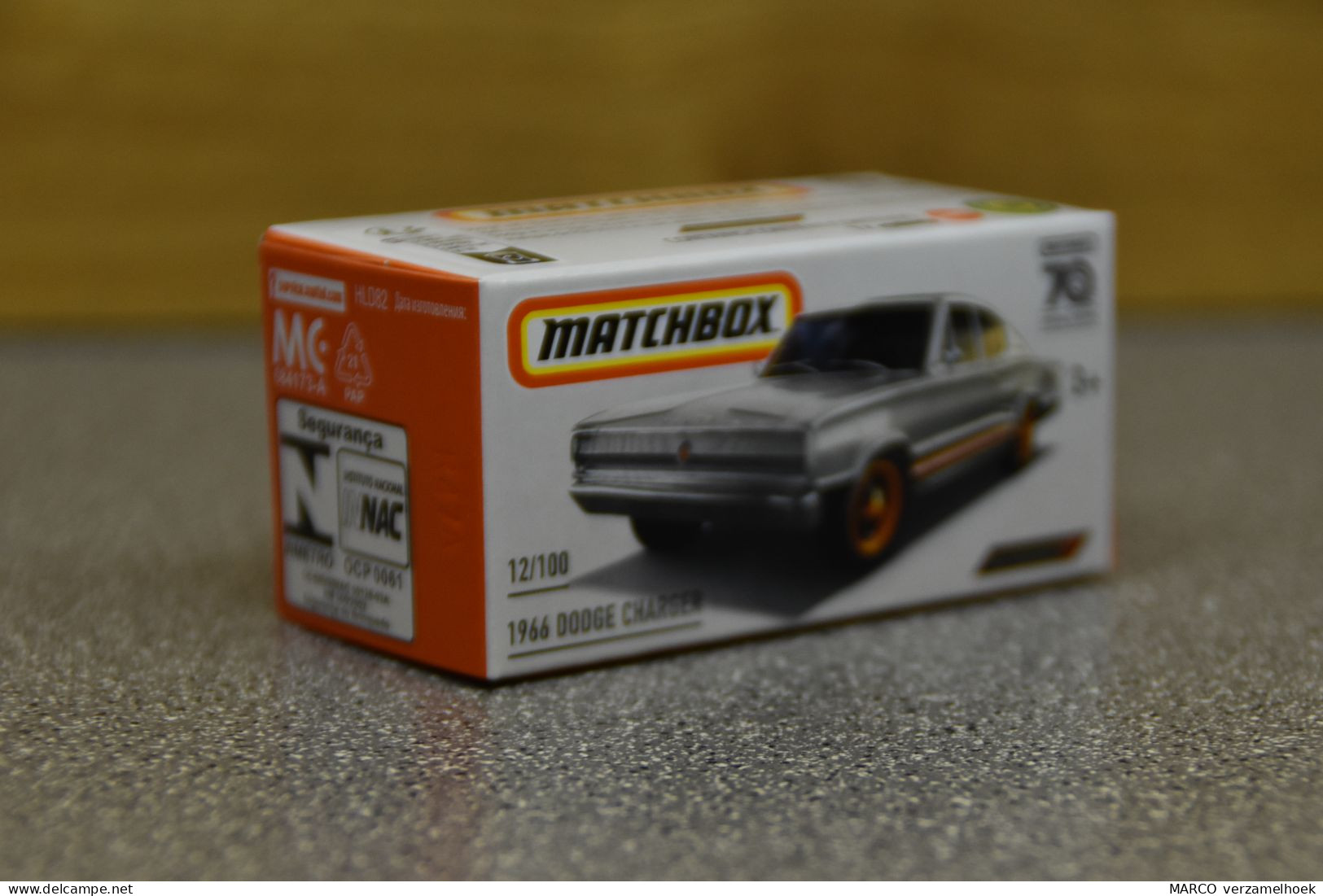Mattel - Matchbox 70 Years 12/100 1966 Dodge Charger - Matchbox (Mattel)