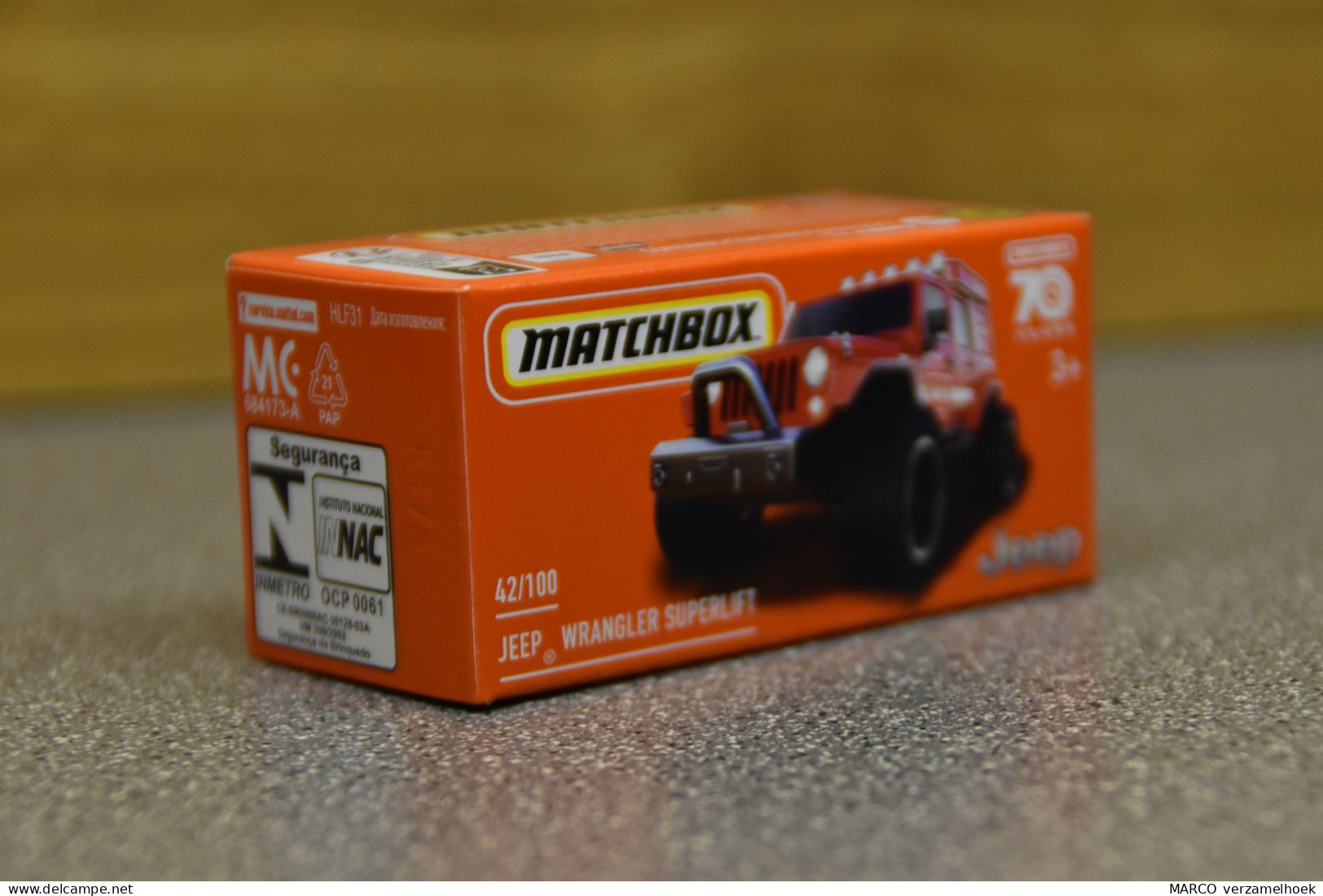 Mattel - Matchbox 70 Years 42/100 JEEP Wrangler Superlift - Matchbox (Mattel)