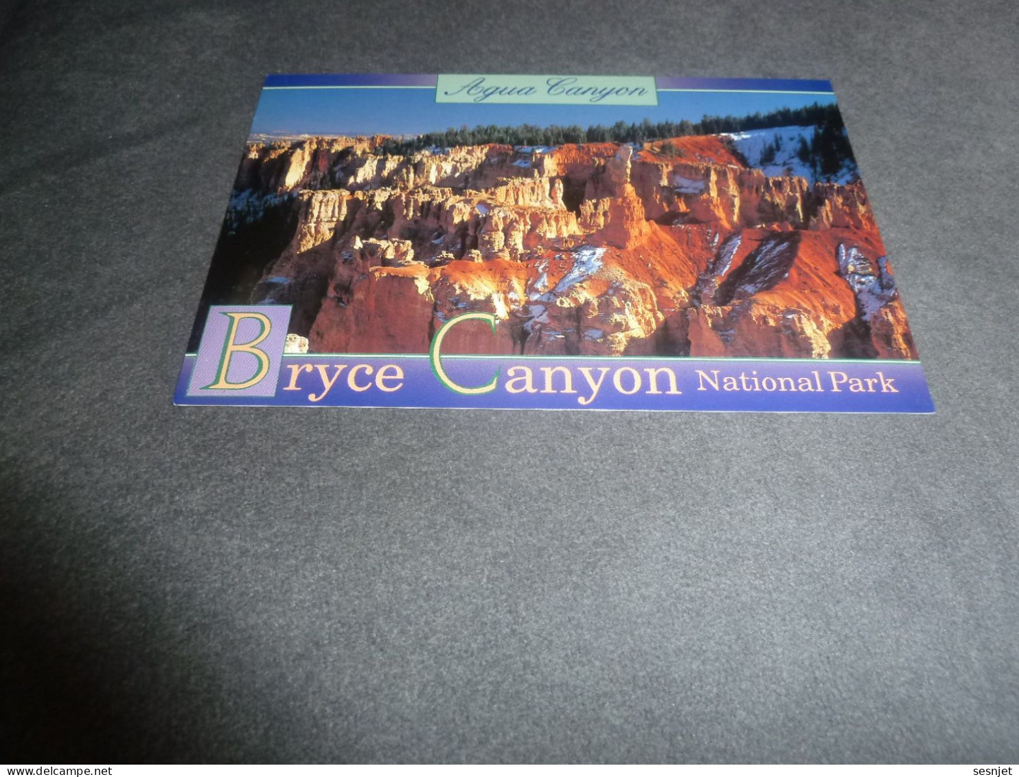 Bryce Canyon - National Park - Agua Canyon - Ub18/Ur103 - Editions Great Moutain - - Grand Canyon