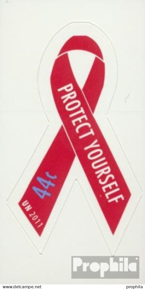 UNO - New York 1274 (kompl.Ausg.) Postfrisch 2011 Kampf Gegen Aids - Neufs