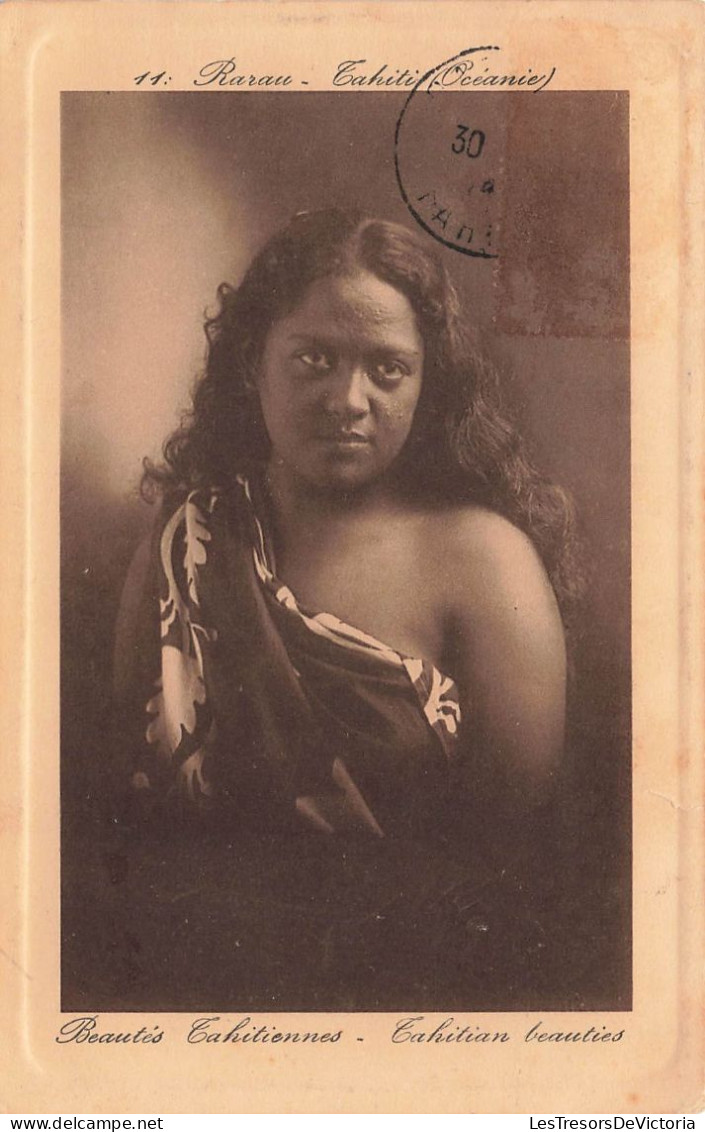 Tahiti - Beautés Tahitiennes - Tahitian Beauties - Rarau - Edit. Gauthier - Carte Postale Ancienne - Tahiti