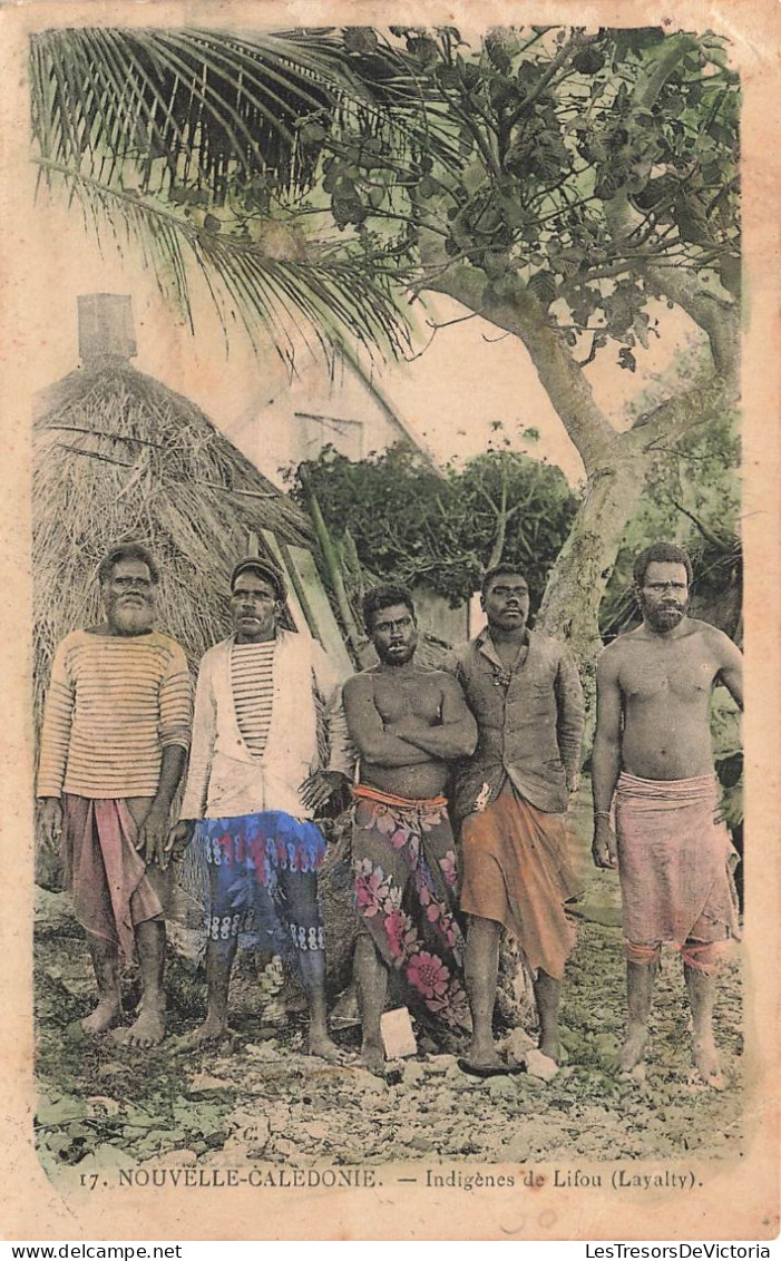 Nouvelle Calédonie - Indigènes De Lifou ( Layalty) - Colorisé - Animé  - Carte Postale Ancienne - Nuova Caledonia