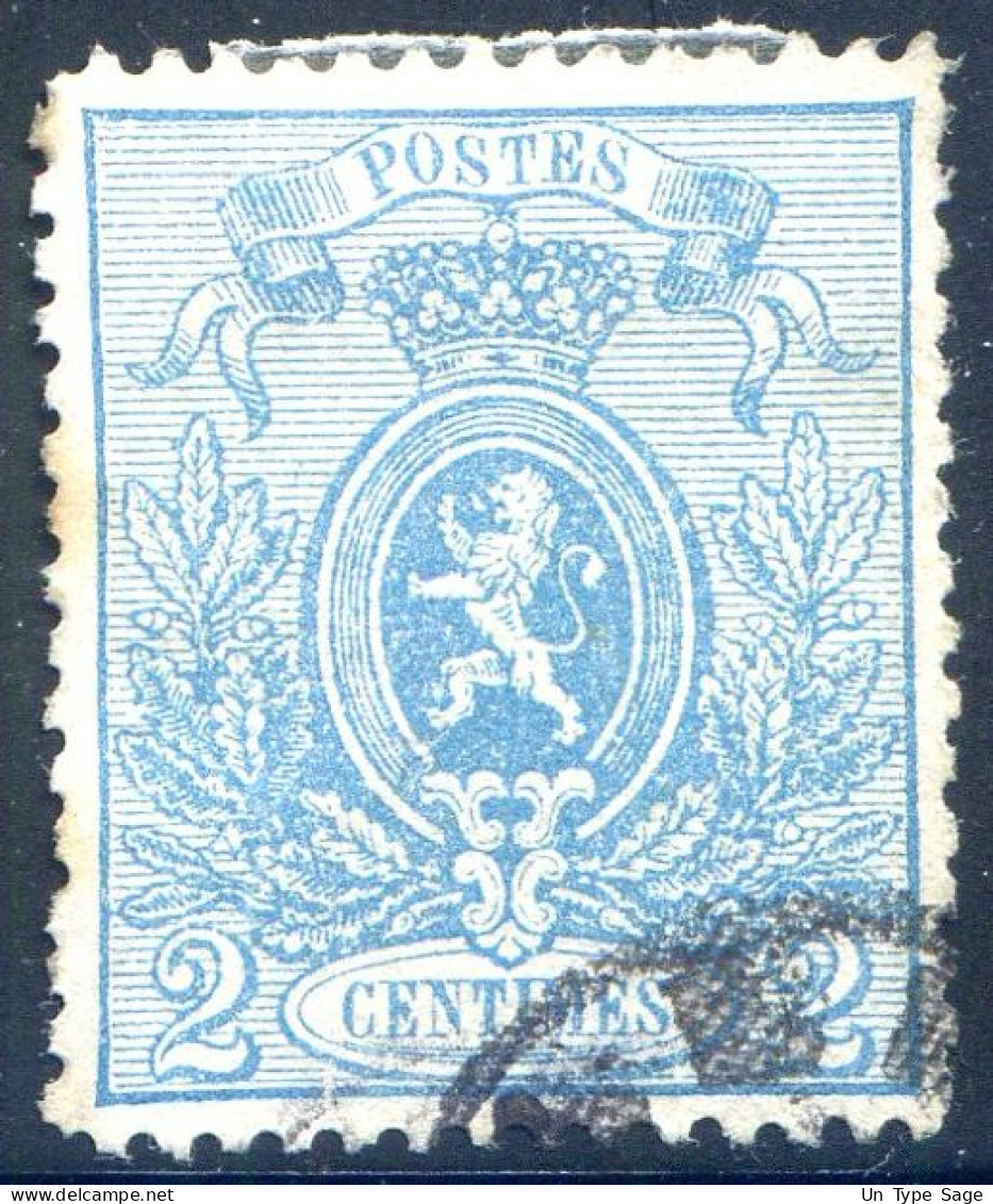 Belgique COB N°24 Oblitérés - Cote 115€ - (F3097) - 1893-1907 Coat Of Arms