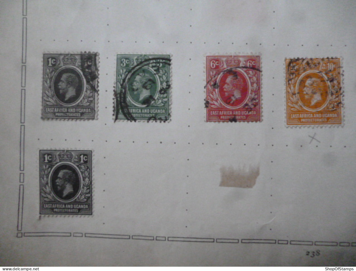 EAST AFRICA & UGANDA PROTECTORATE OLD FINE USED/POSTMARK AS PER SCAN - Protectoraten Van Oost-Afrika En Van Oeganda