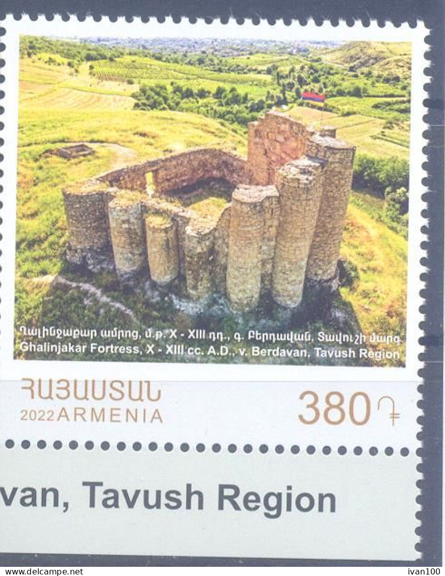 2022. Armenia,  Ghalinjakar, Fortress,1v, Mint/** - Armenia