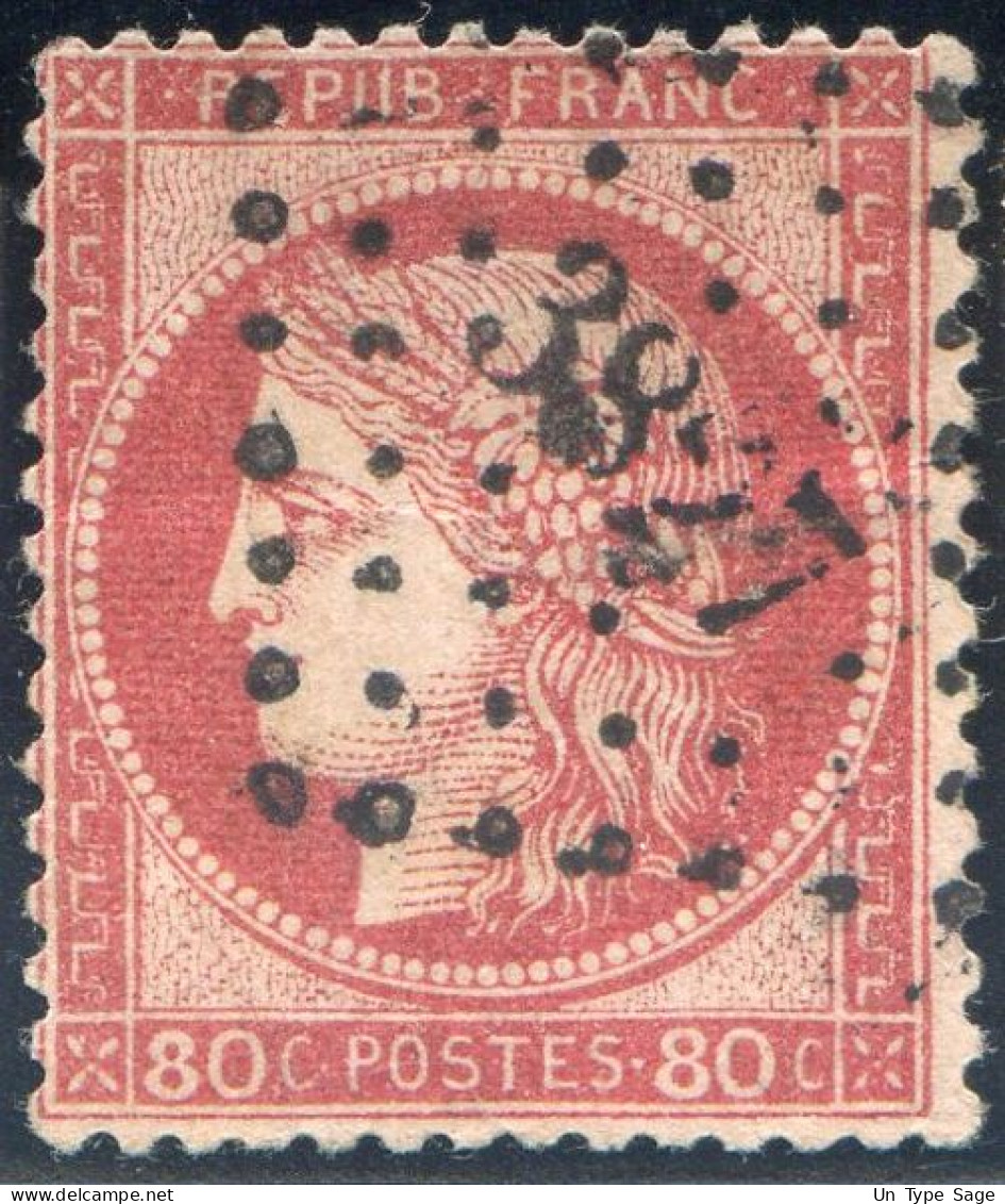 France N°57, PC 3827 Boulay-les-Mines - Rare - (F3117) - 1871-1875 Cérès