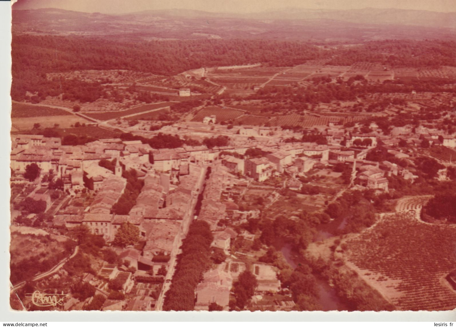 C.P. - PHOTO - CARCES - VUE PANORAMIQUE - 62.101 - CIM - Carces