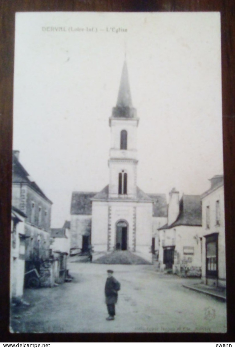 CPA - Derval - L'Eglise - Derval