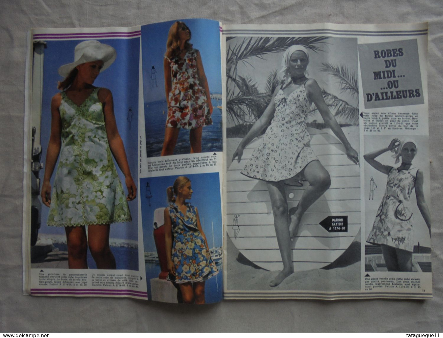 Ancien - Revue Modes De Paris Spécial N° 1174 Juillet 1971 - Mode