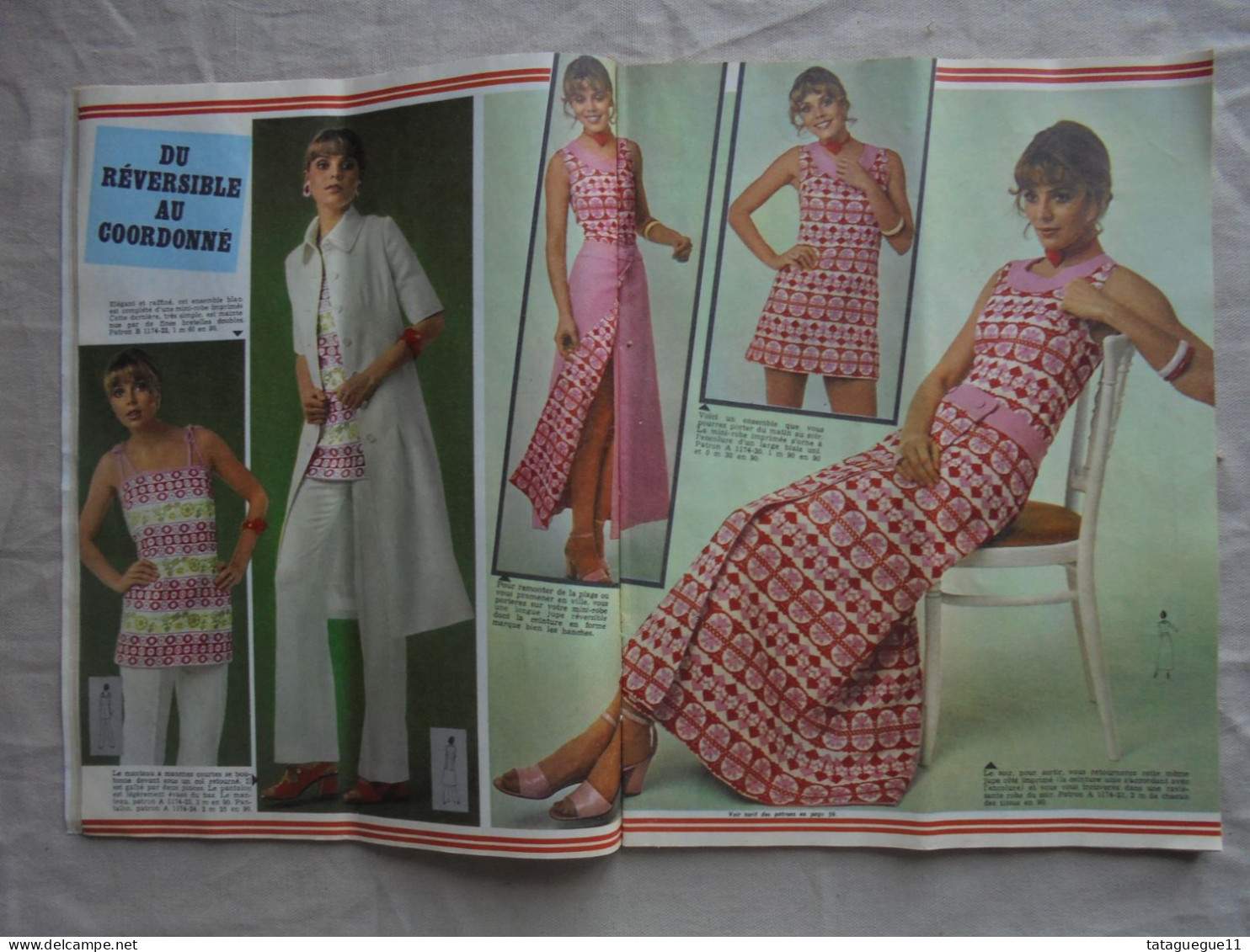 Ancien - Revue Modes De Paris Spécial N° 1174 Juillet 1971 - Mode