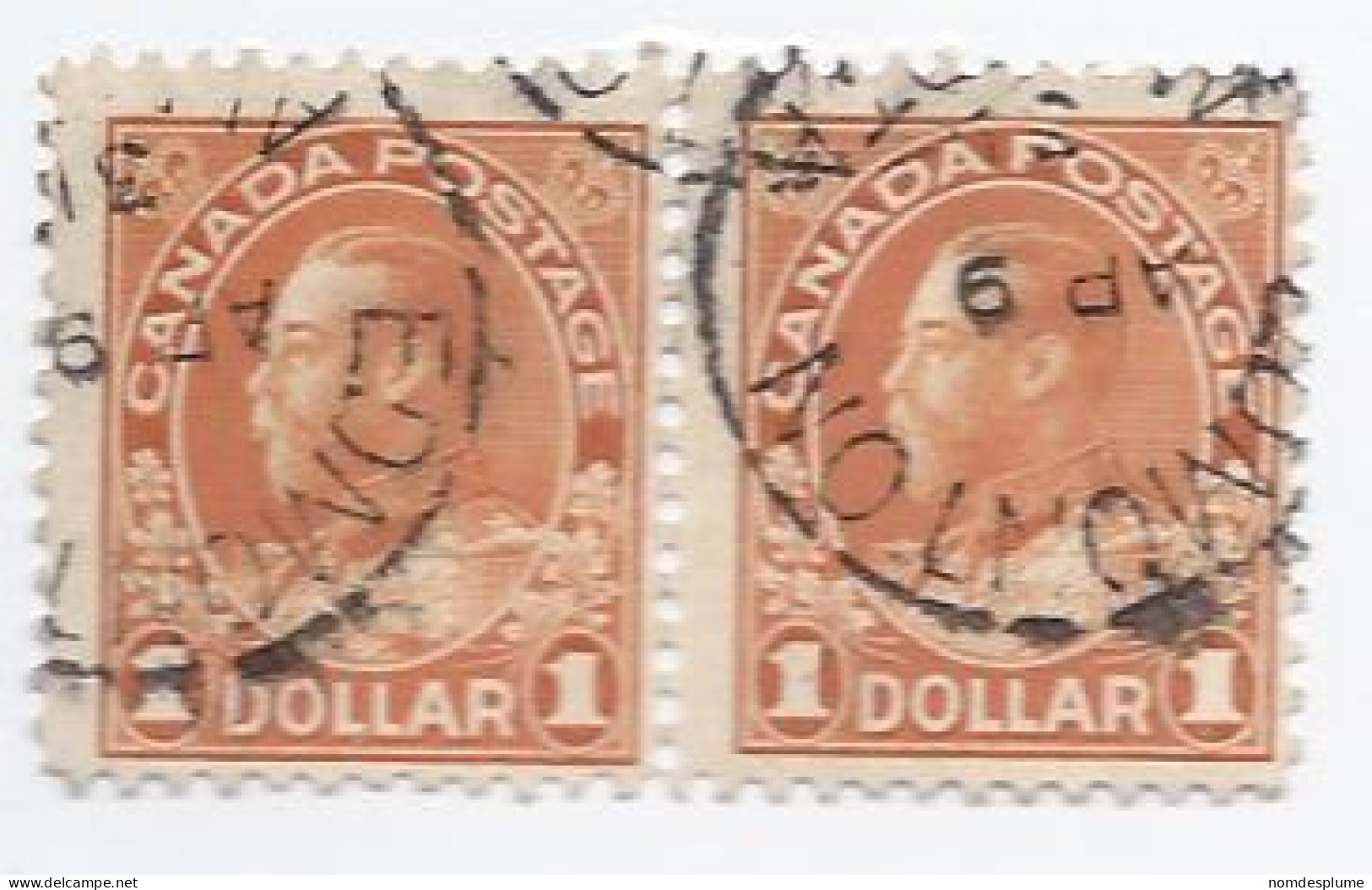 17292) Canada  1923 Pair - Used Stamps
