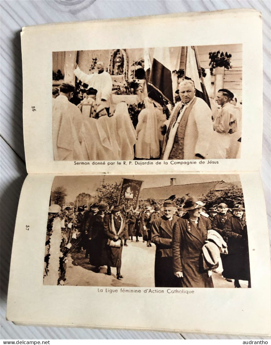 calendrier 1939 au profit de l'oeuvre de la basilique ste Bernadette imprimé à Nevers