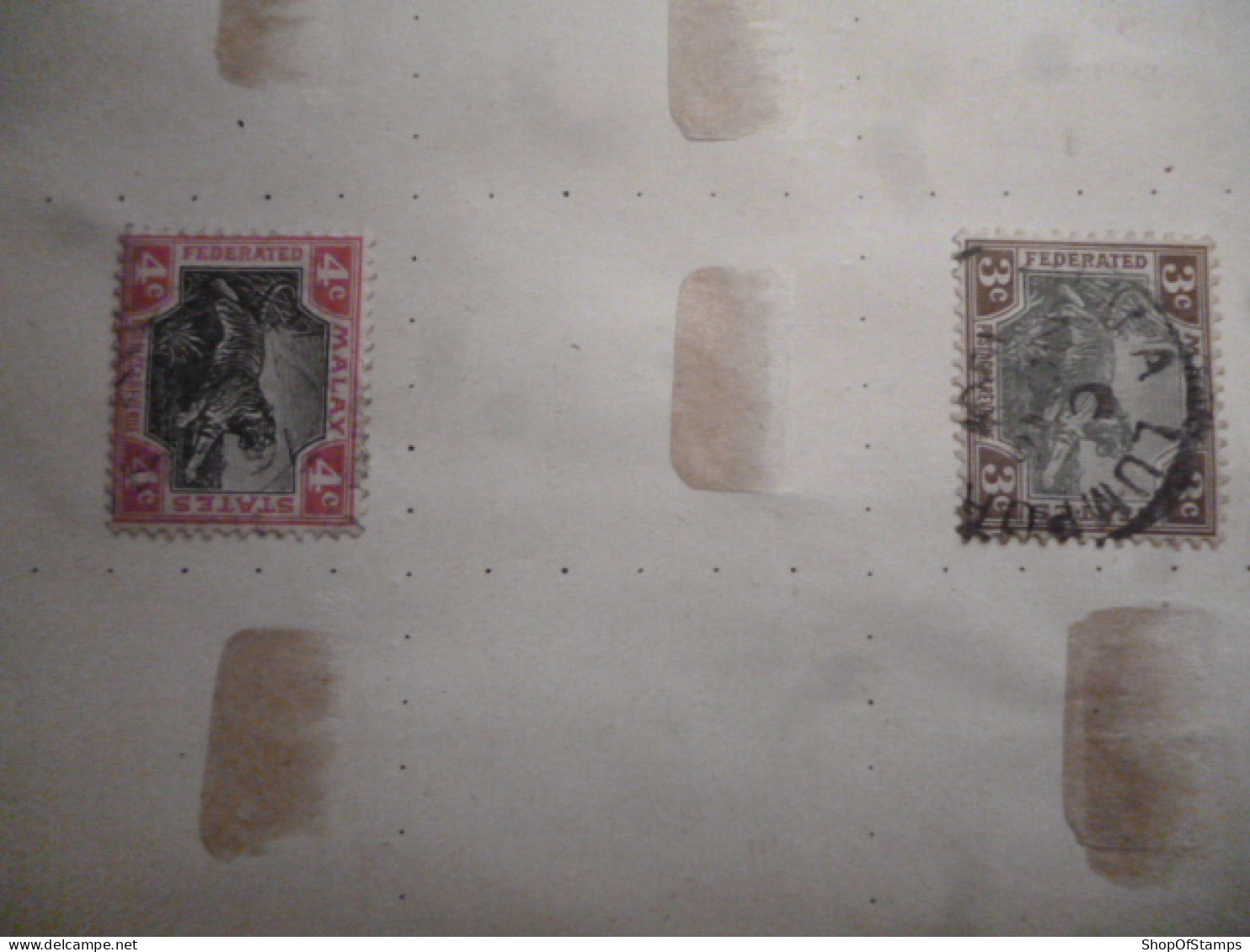 FEDERATED MALA STATES OLD FINE USED/POSTMARK AS PER SCAN - Federation Of Malaya