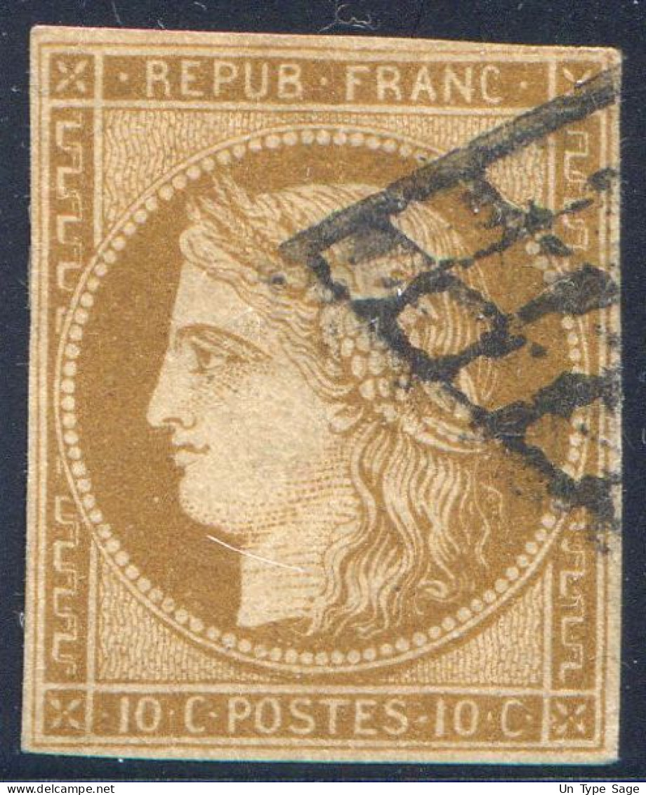 France N°1, Oblitéré - Petit Clair à La Charnière - (F2781) - 1849-1850 Ceres