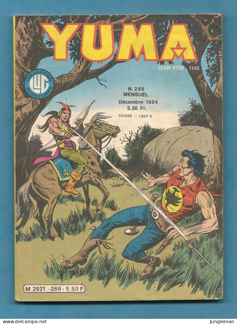 Yuma N° 266 - Editions LUG à Lyon - Décembre 1984 - Avec Zagor Et El Soledad - Doc Nicolas Copernic - TBE - Yuma