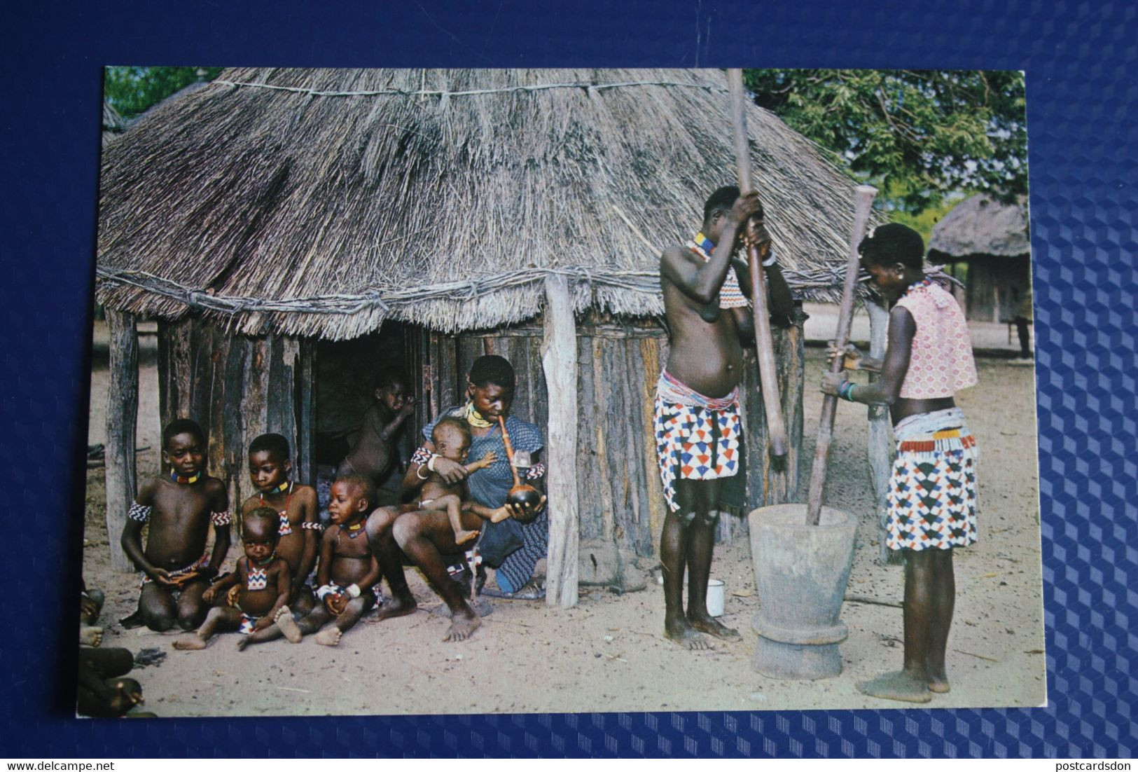 Old  Postcard - B'tonka Village Life , , Zimbabwe Postcard Unposted - Simbabwe