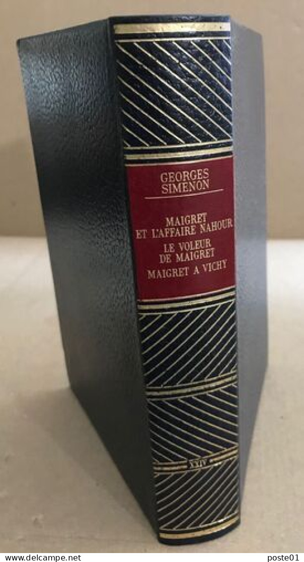 Oeuvres Complètes XXIV / Maigret Et L'affaire Nahour -le Voleur De Maigret -maigret à Vichy - Schwarzer Roman