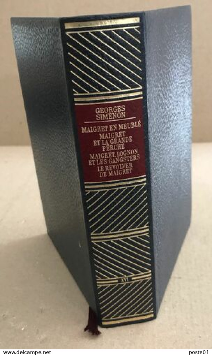 Oeuvres Complètes XVI Maigret En Meublé Maigret Et La Grande Perche Maigret Lognon Et Les Gangsters Le Revolver De Maigr - Roman Noir