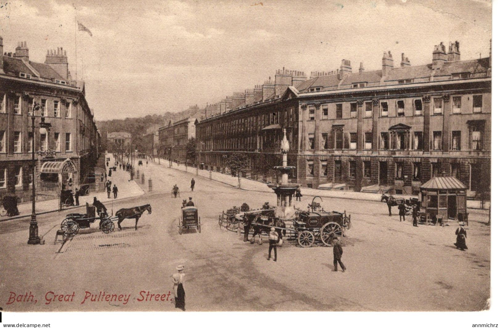BATH GREAT PULTENEY STREET 1912 - Bath