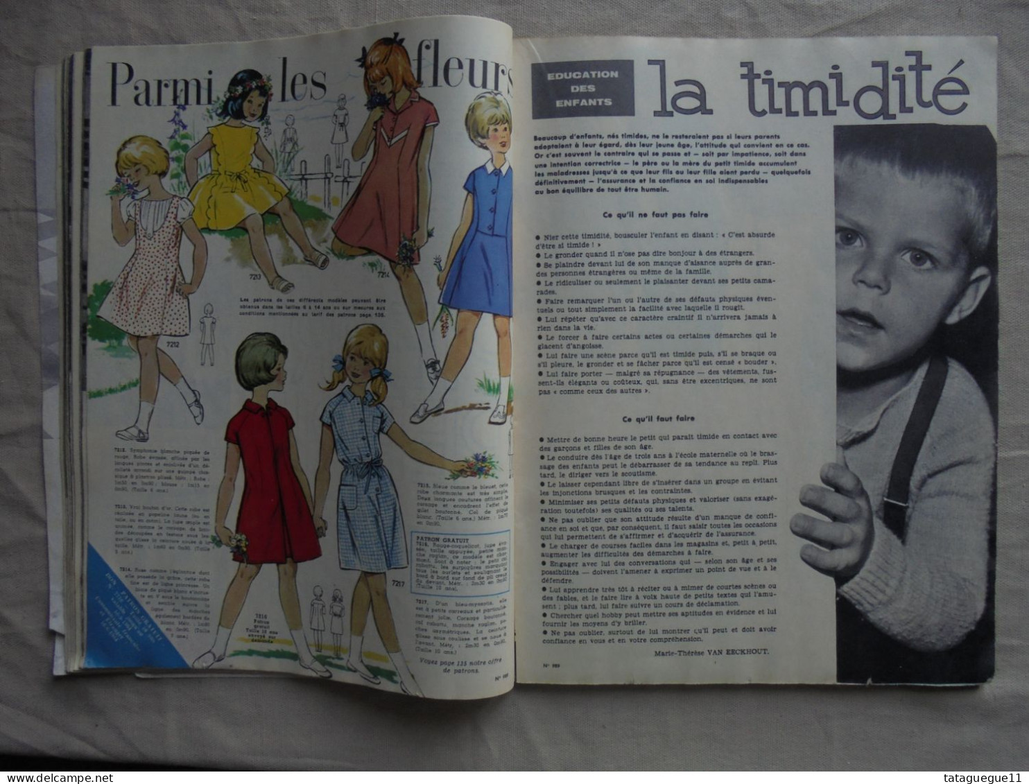 Ancien - Revue Femmes D'Aujourd'hui N° 989 Avril 1964 - Lifestyle & Mode