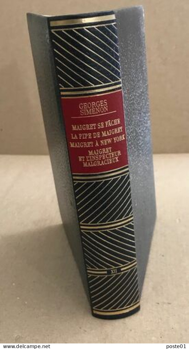 Oeuvres Complètes XII / Maigret Se Fache -la Pipe De Maigret -maigret à Nex York -maigret Et L'inspecteur Malgracieux - Roman Noir