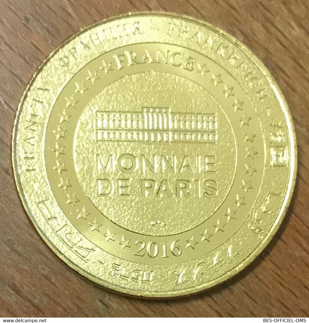 03 ALLIER DOMPIERRE SUR DESBRE LE PAL CHIMPANZÉ MDP 2016 MÉDAILLE MONNAIE DE PARIS JETON TOURISTIQUE MEDALS TOKEN COINS - 2016