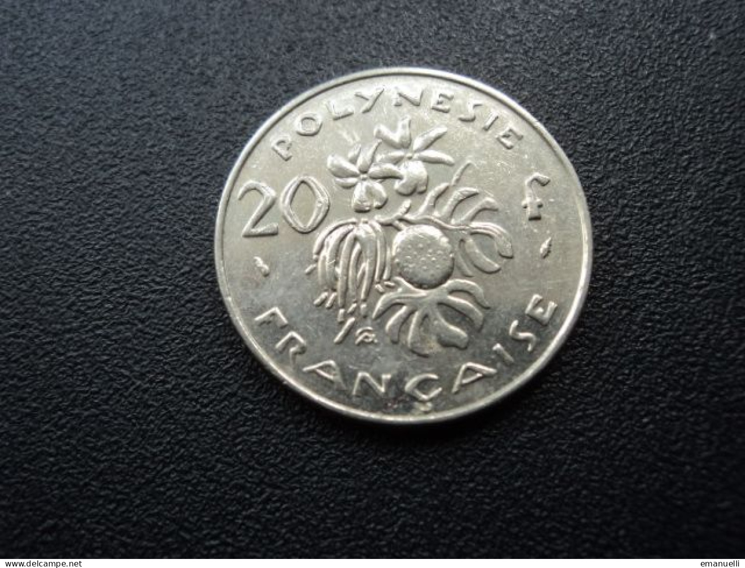 POLYNÉSIE FRANÇAISE : 20 FRANCS   1983    KM 9      SUP+ *