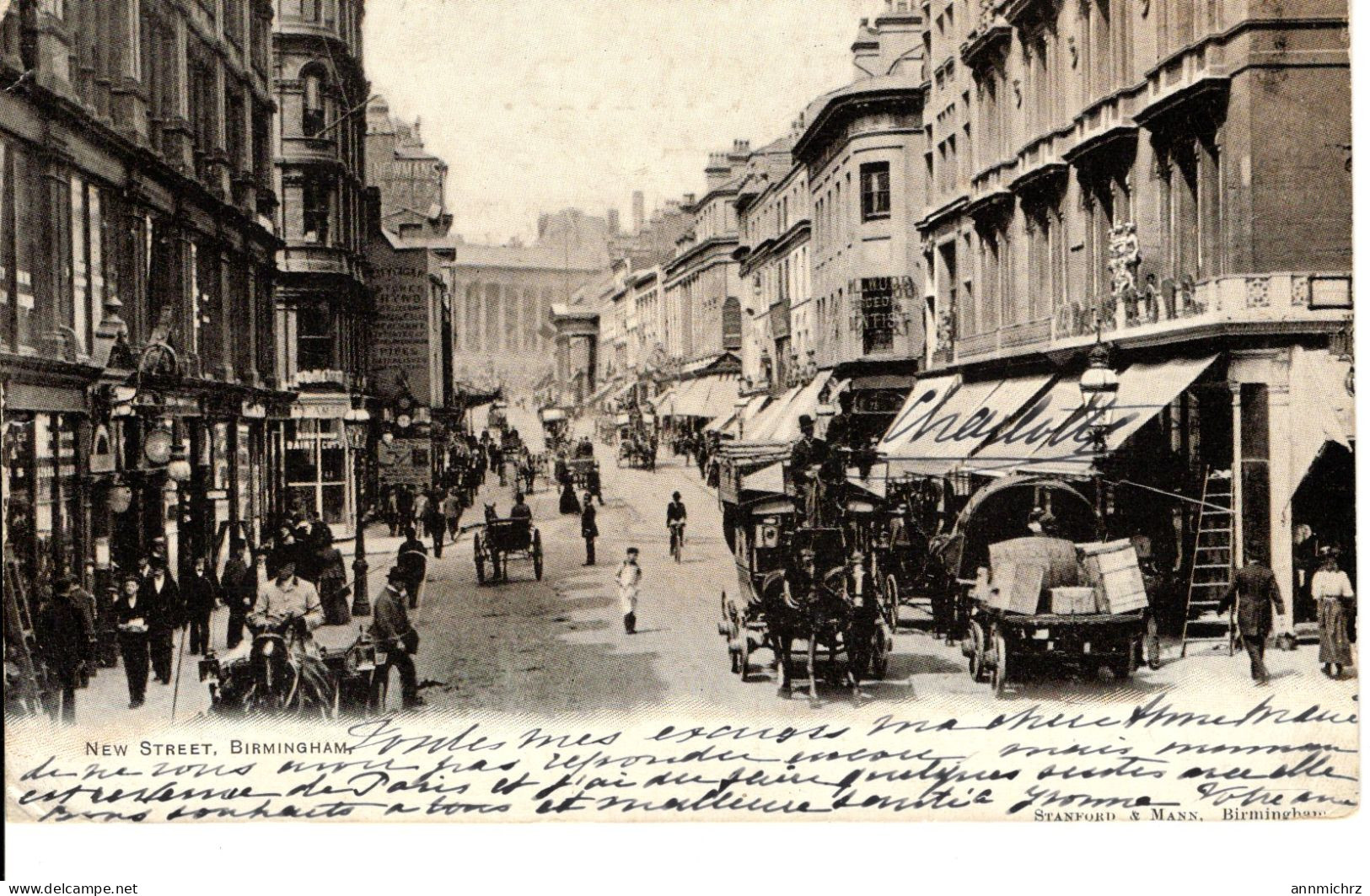 NEW STREET BIRMINGHAM 1905 - Birmingham