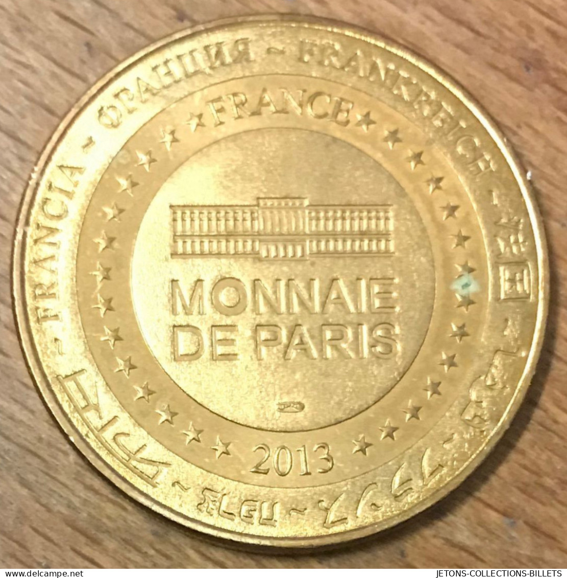 03 ALLIER DOMPIERRE SUR DESBRE LE PAL LES LODGES MDP 2013 MÉDAILLE MONNAIE DE PARIS JETON TOURISTIQUE MEDALS TOKEN COINS - 2013