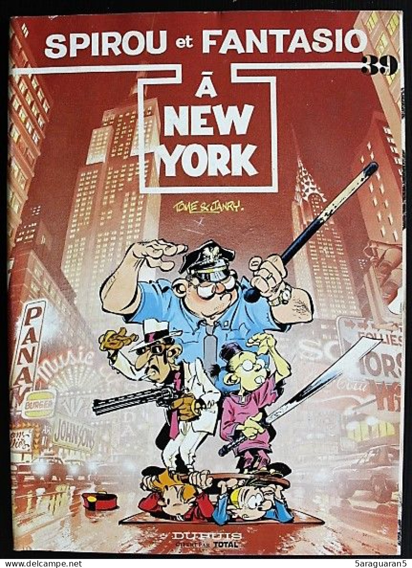 BD SPIROU - 39 - Spirou à New York - Rééd. Publicitaire Total 1988 - Spirou Et Fantasio