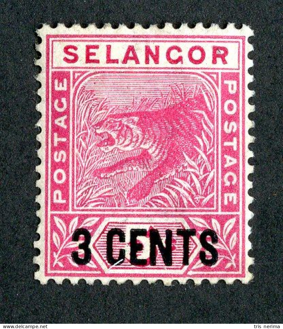 3087 BCx 1894 Scott #28 (SG.53) (*) ++Lower Bids 20% Off++ - Selangor