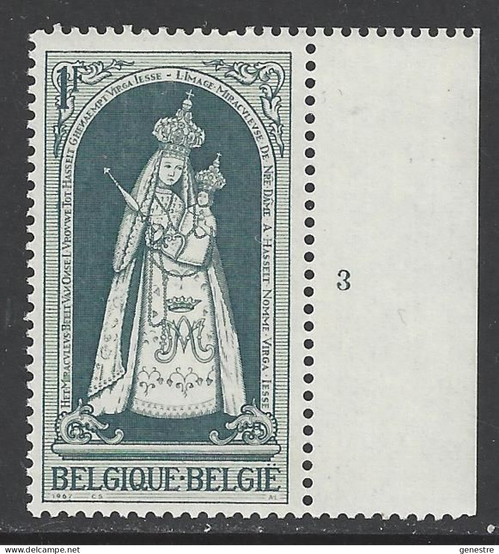Belgique - 1967 - COB 1436 ** (MNH) - Planche 3 - 1961-1970