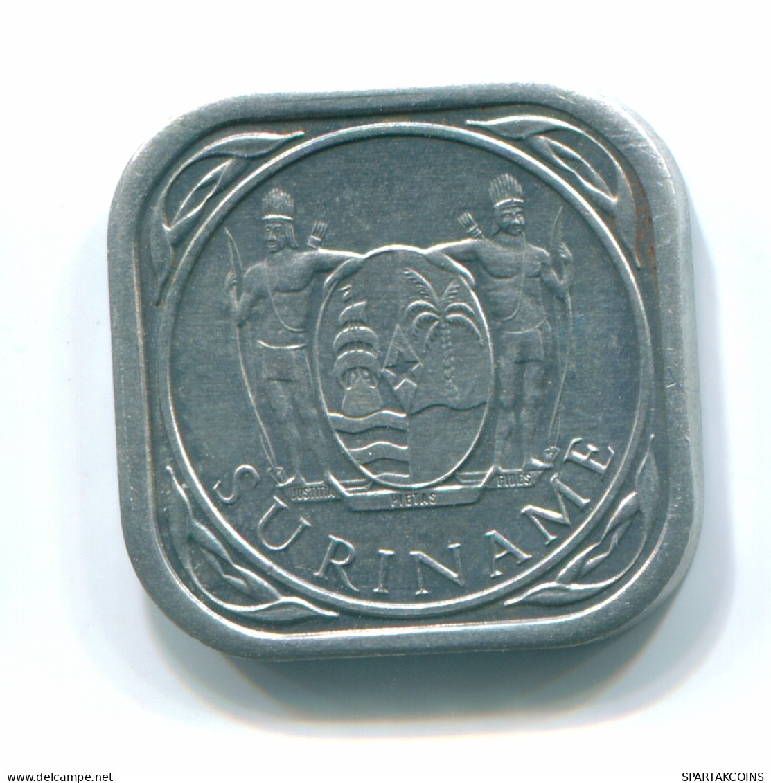 5 CENTS 1976 SURINAM SURINAME Aluminium Münze #S12549.D - Surinam 1975 - ...