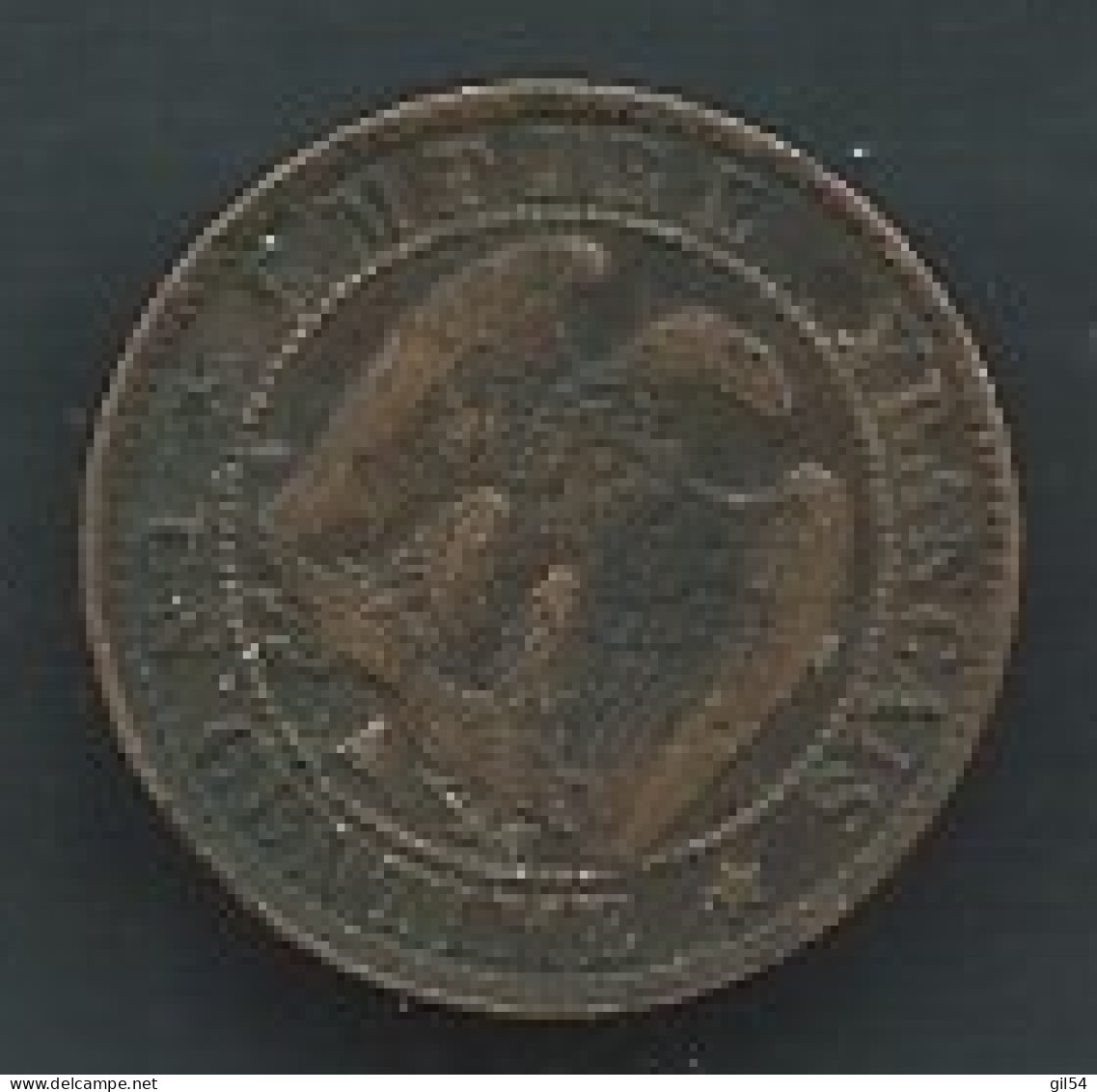 France 1 Centime 1862 A -  Laupi 15210 - 1 Centime