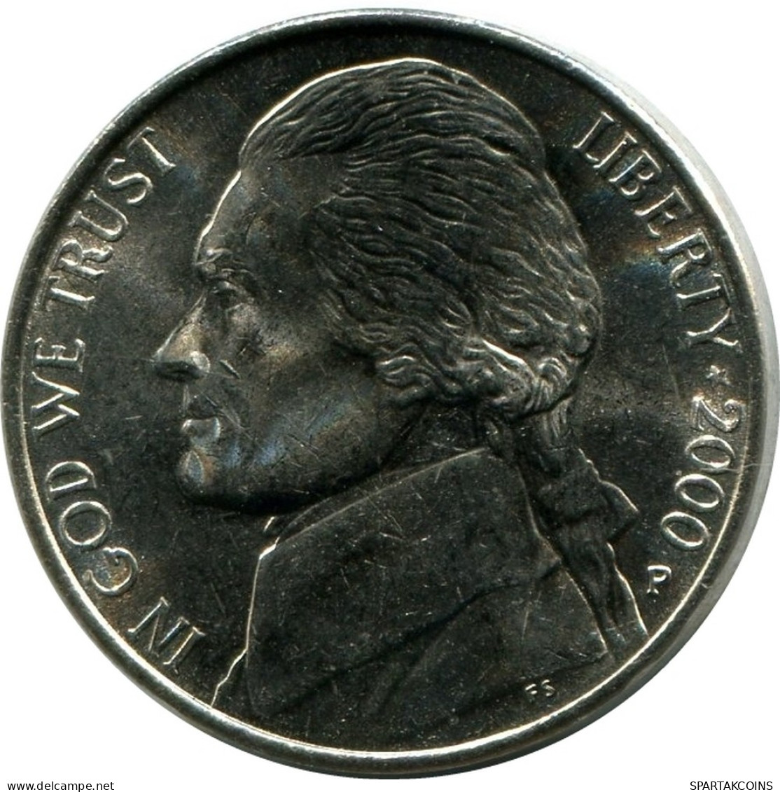 5 CENTS 2000 USA UNC Münze #M10282.D - 2, 3 & 20 Cents
