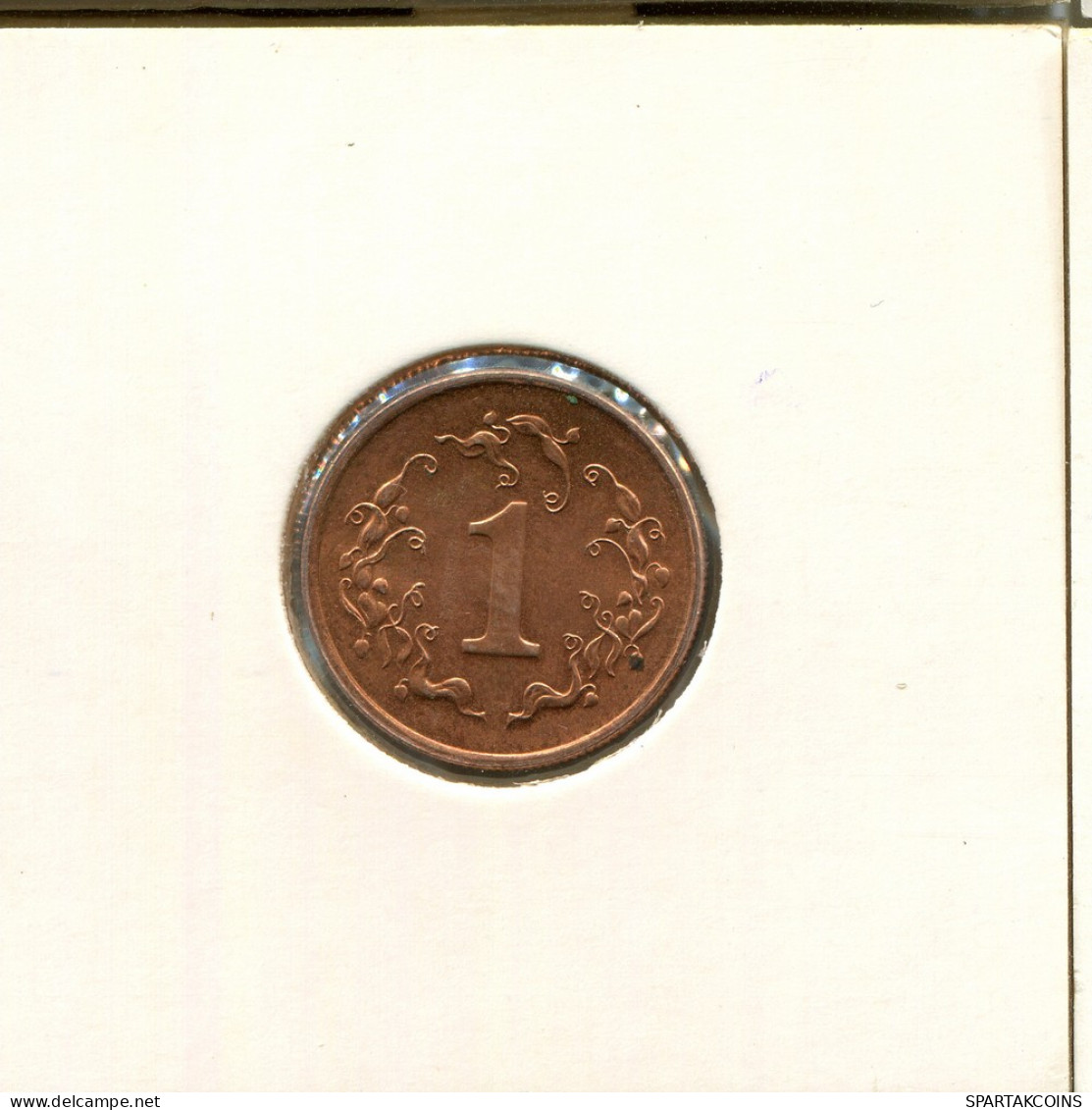 1 CENT 1997 ZIMBABWE Coin #AR500.U - Zimbabwe