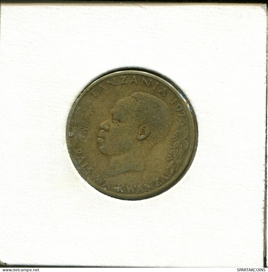 20 SENTI 1973 TANZANIA Coin #AT967.U - Tanzanía