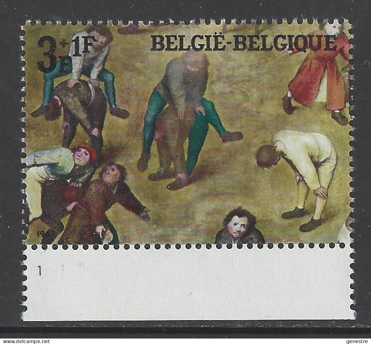 Belgique - 1967 - COB 1439 ** (MNH) - Planche 1 - 1961-1970